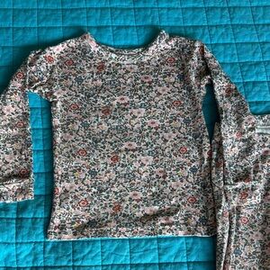 Baby Gap Snugg Fit flower pattern pajamas